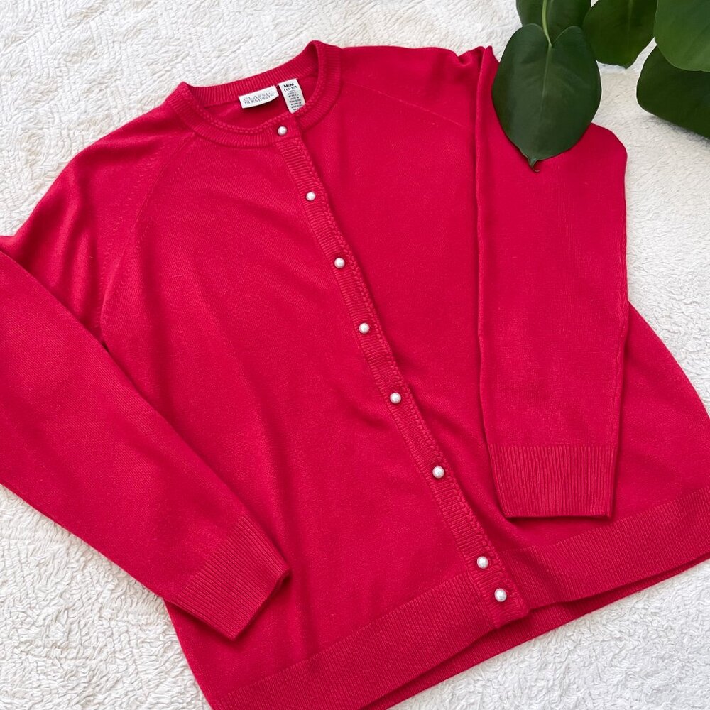 Red Cardigan - Picture 7 of 10